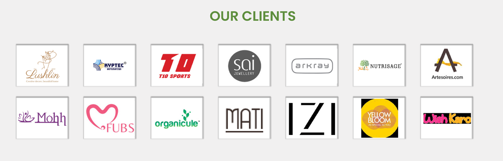 Client logos (replace with your real logos)